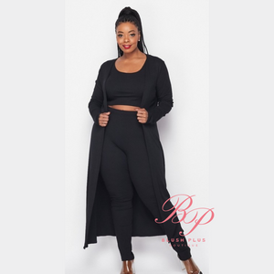 3 PC Cardigan Pant Set